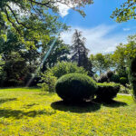 Architektenhaus in Pforzheim mit Blick auf den Garten – präsentiert von ImForum Immobilien