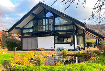 Hausansicht HUF Architektur in Lautertal